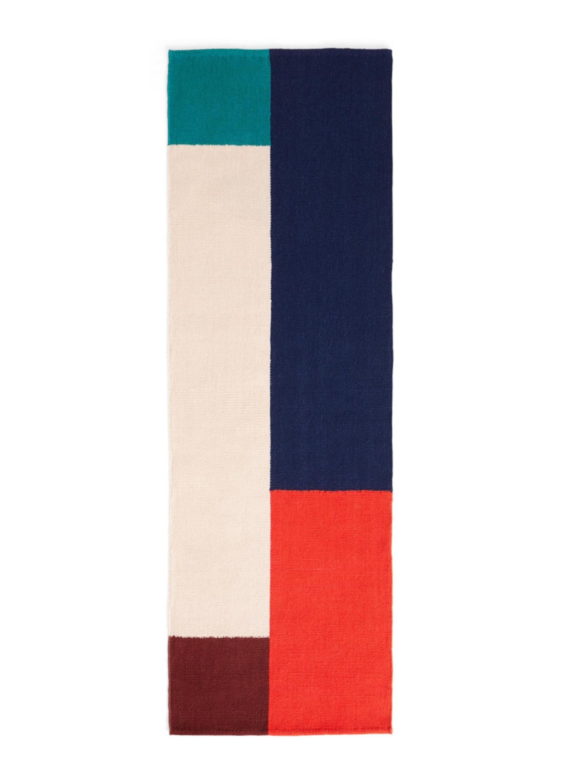 Hay Ethan Cook Flat Works vloerkleed 80 x 250 cm - voorkant multicolor