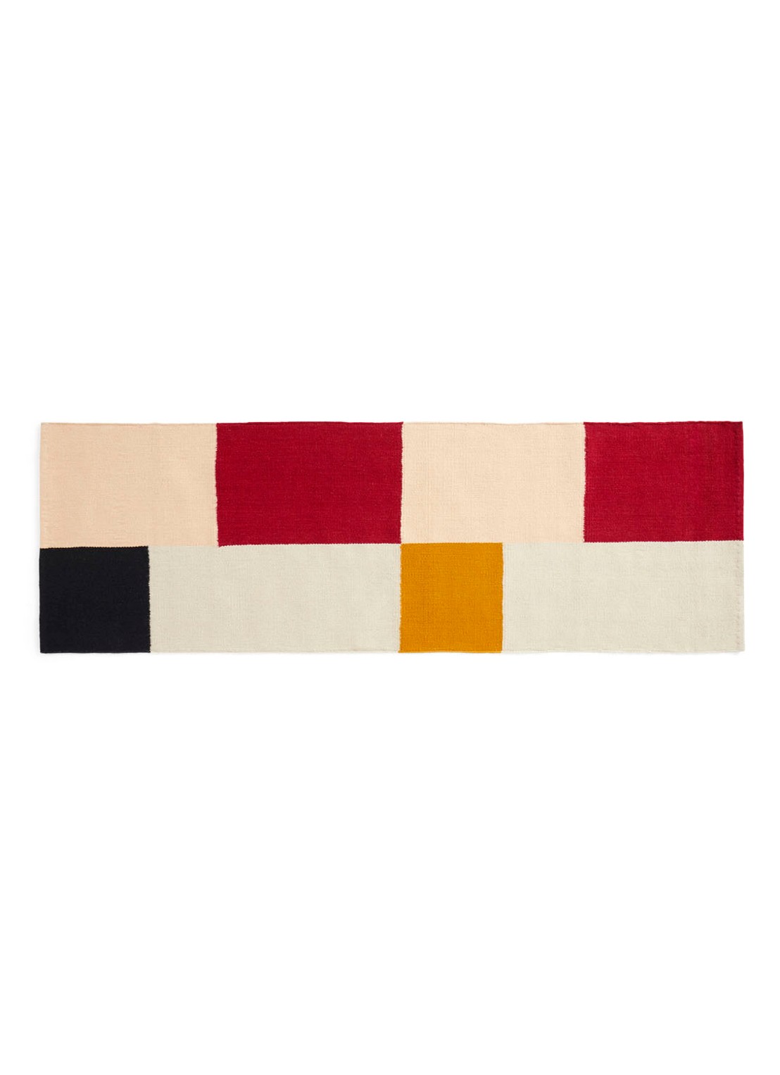 Hay Ethan Cook Flat Works vloerkleed  - voorkant steenrood