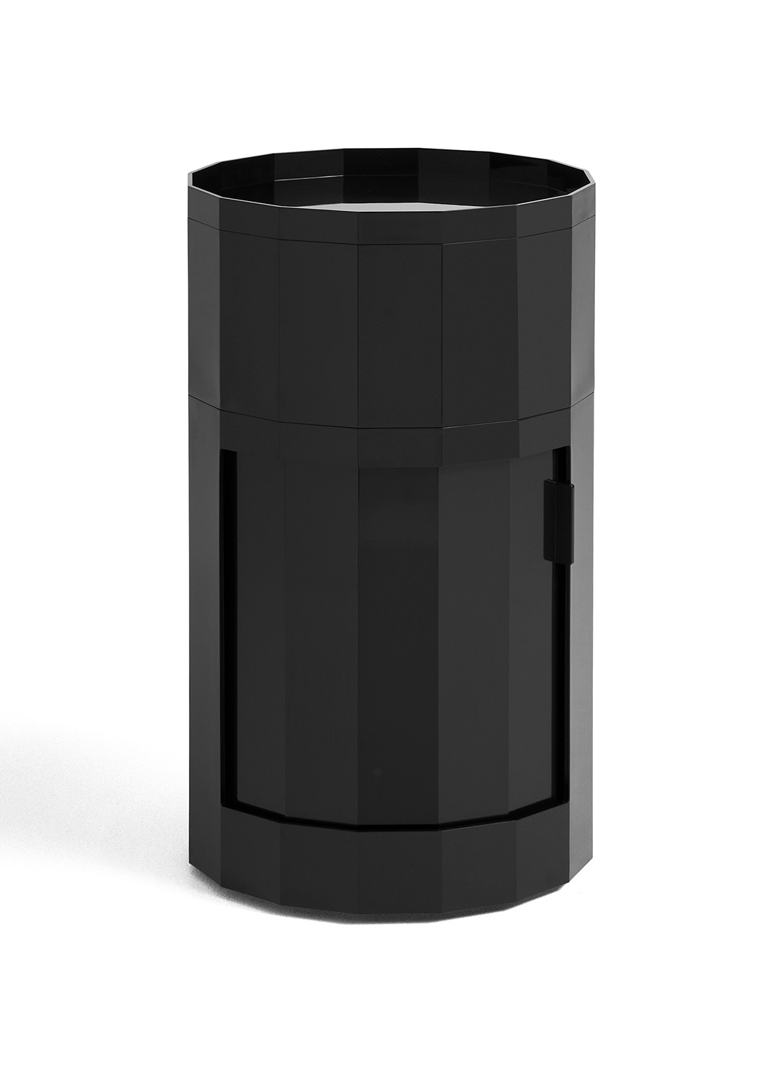 Hay Facet kast 38 x 66 cm - voorkant zwart