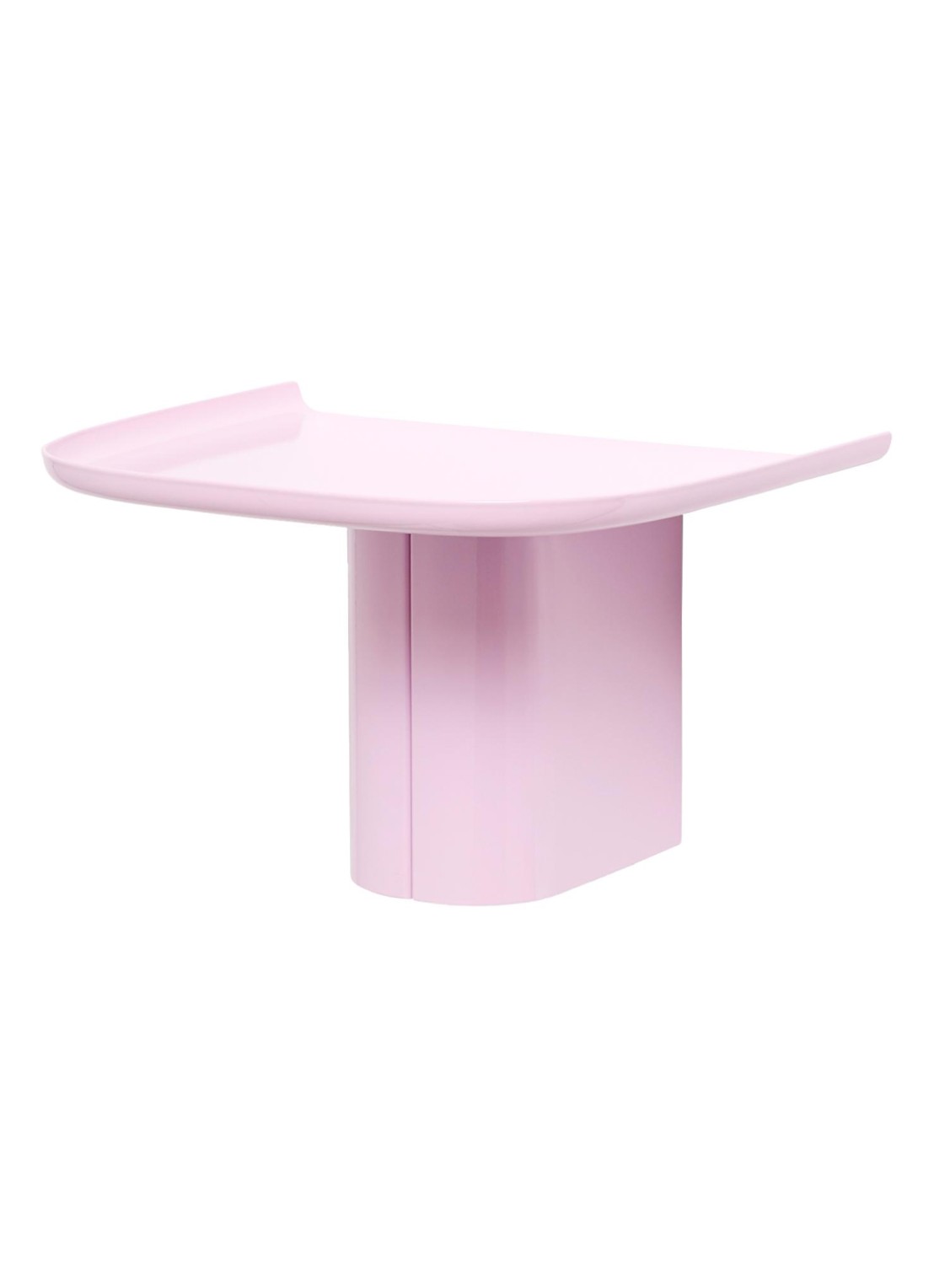 Hay Korpus Shelf wandplank 1 haak  - voorkant roze
