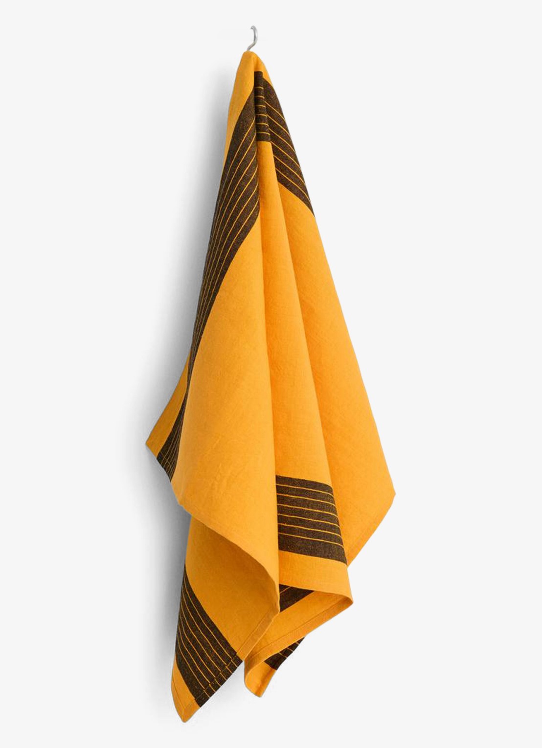 Hay Linear theedoek 52 x 80 cm - voorkant geel