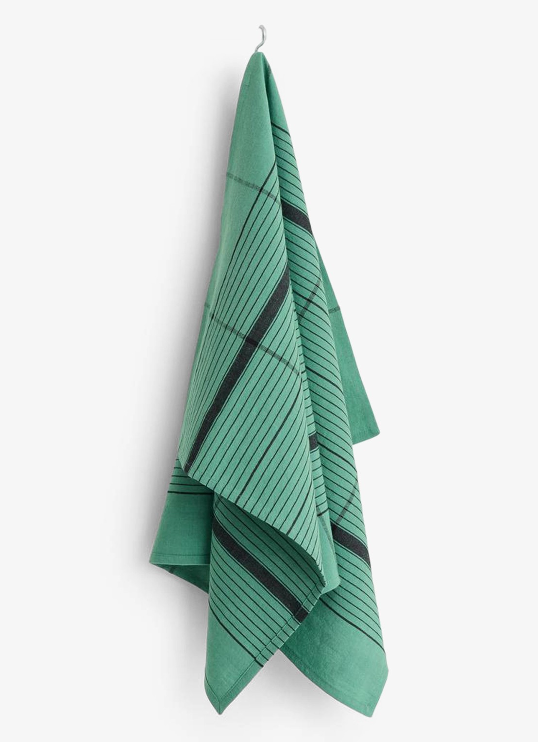 Hay Linear theedoek 52 x 80 cm - voorkant groen