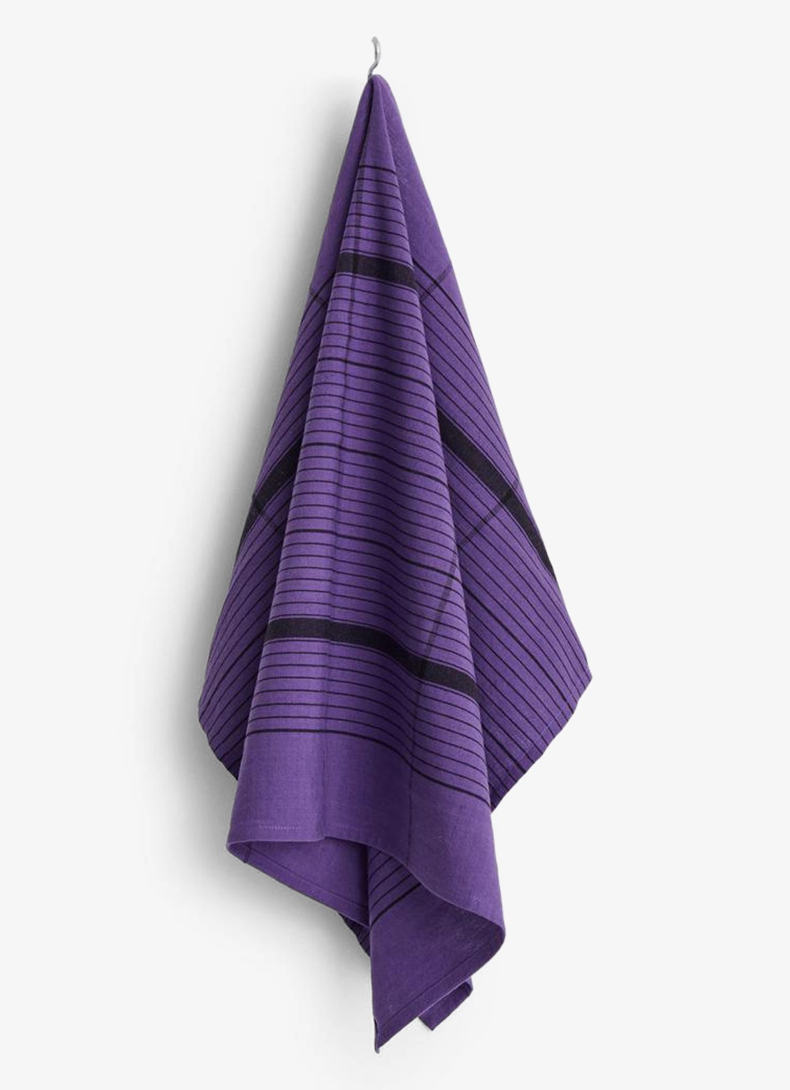 Hay Linear theedoek 52 x 80 cm - voorkant paars