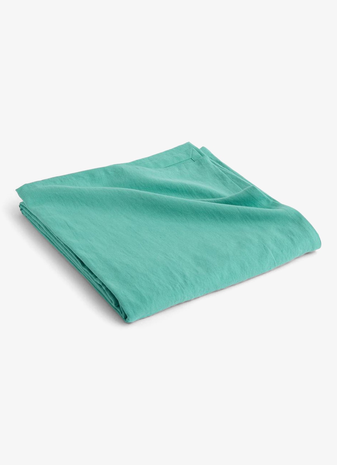 Hay Linen bedsprei 240 x 260 cm - voorkant groen