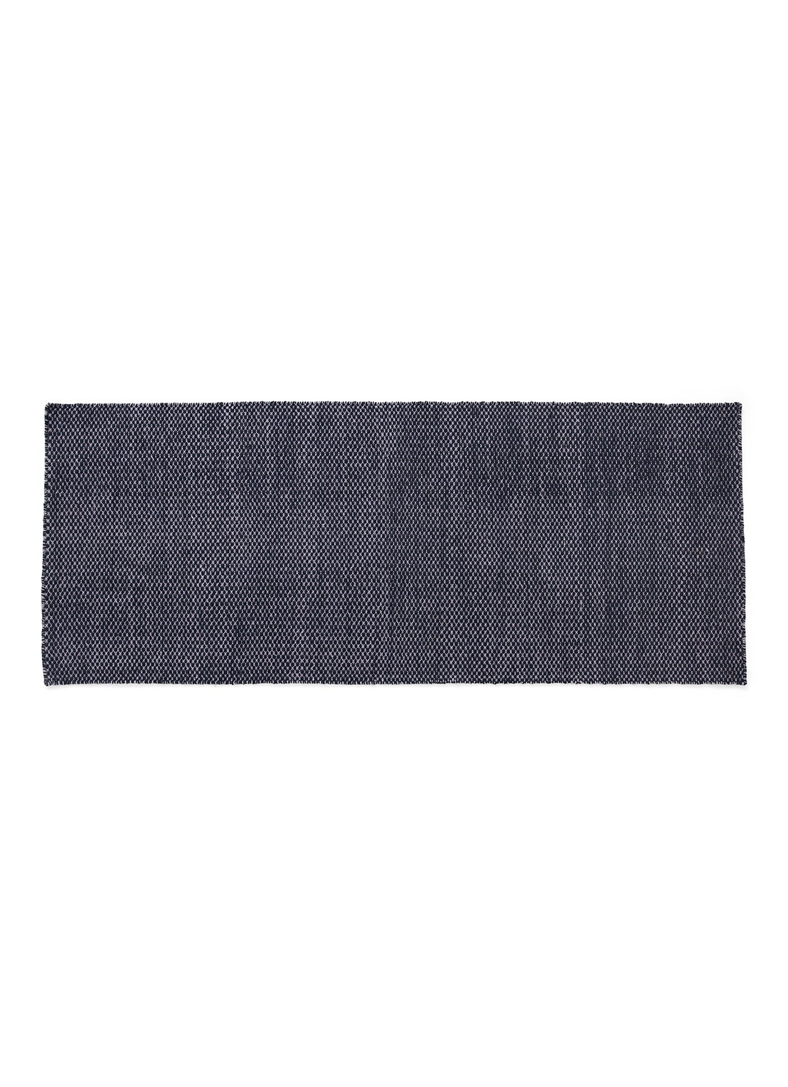 Hay Moire vloerkleed van wol 200 x 80 cm - voorkant lila