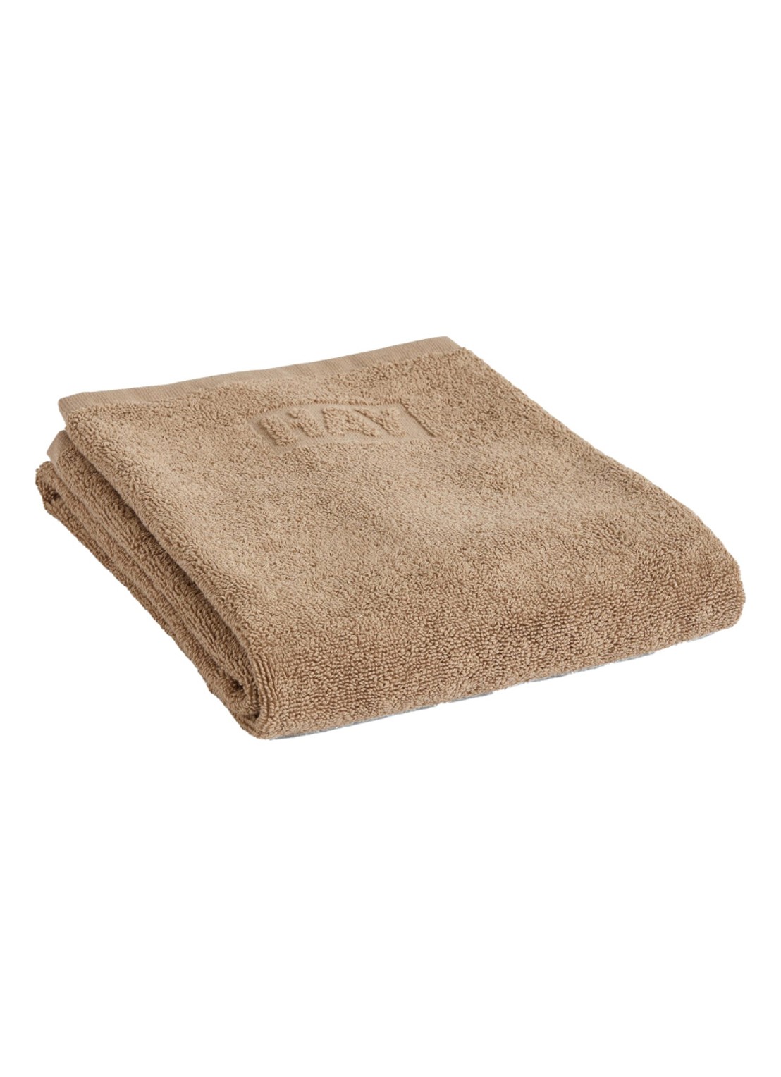 Hay Mono badhanddoek 50 x 90 cm - voorkant beige