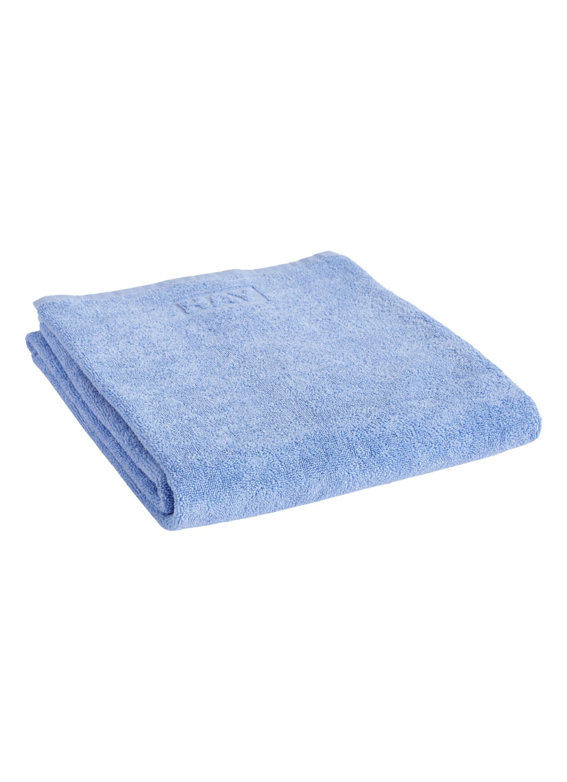 Hay Mono handdoek 70 x 140 cm - voorkant lichtblauw