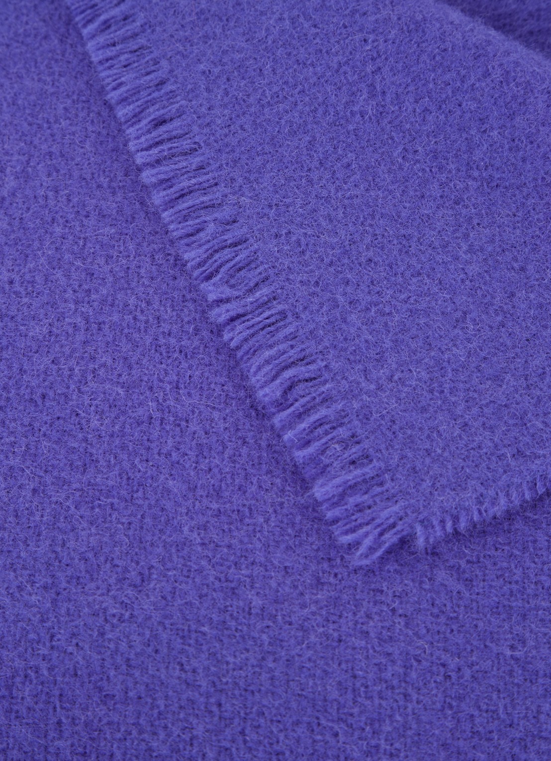 Hay Mono plaid van wol 130 x 180 cm - detail 3 paars