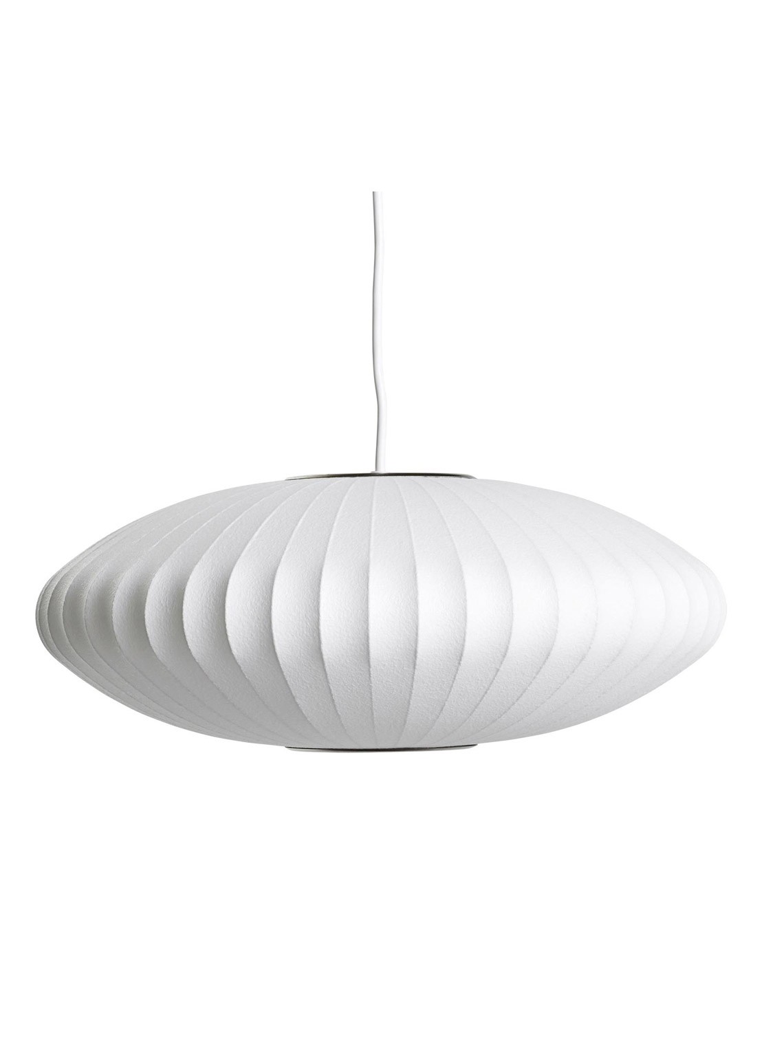 Hay Nelson saucer Bubble hanglamp S 44,5 cm - voorkant 2 wit