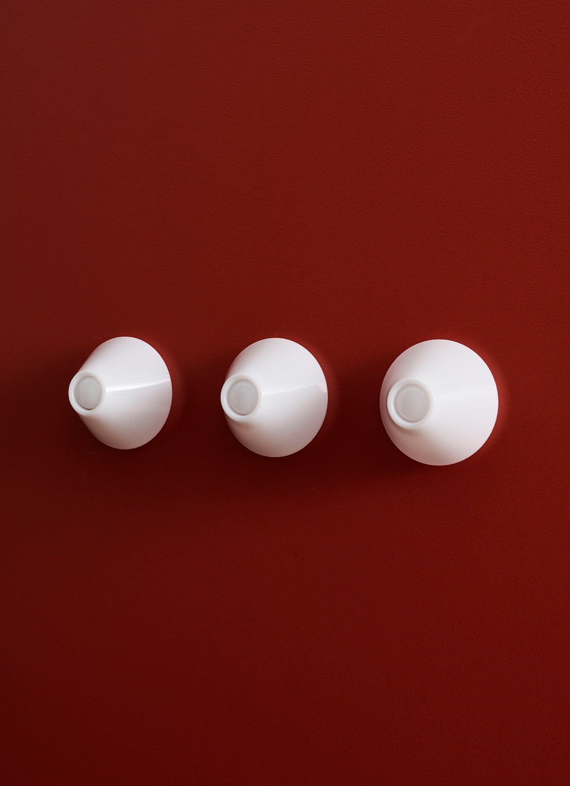 Hay Ono Flush Mount wandlamp 20 cm - detail wit