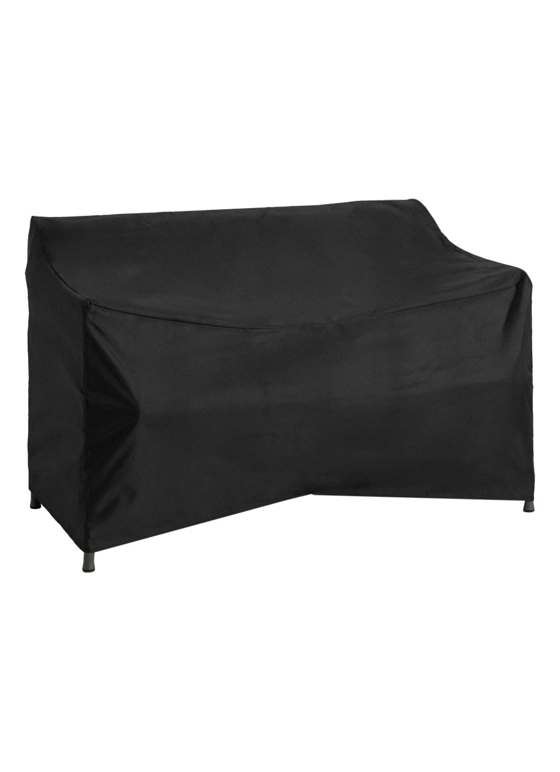 Hay Palissade Cover hoes voor Dining tuinbank met armleuning - voorkant zwart