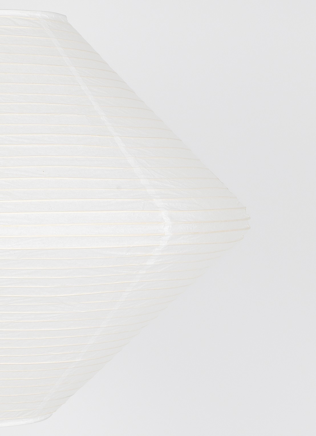 Hay Paper Shade Diamond lampenkap Ø60 cm - detail wit