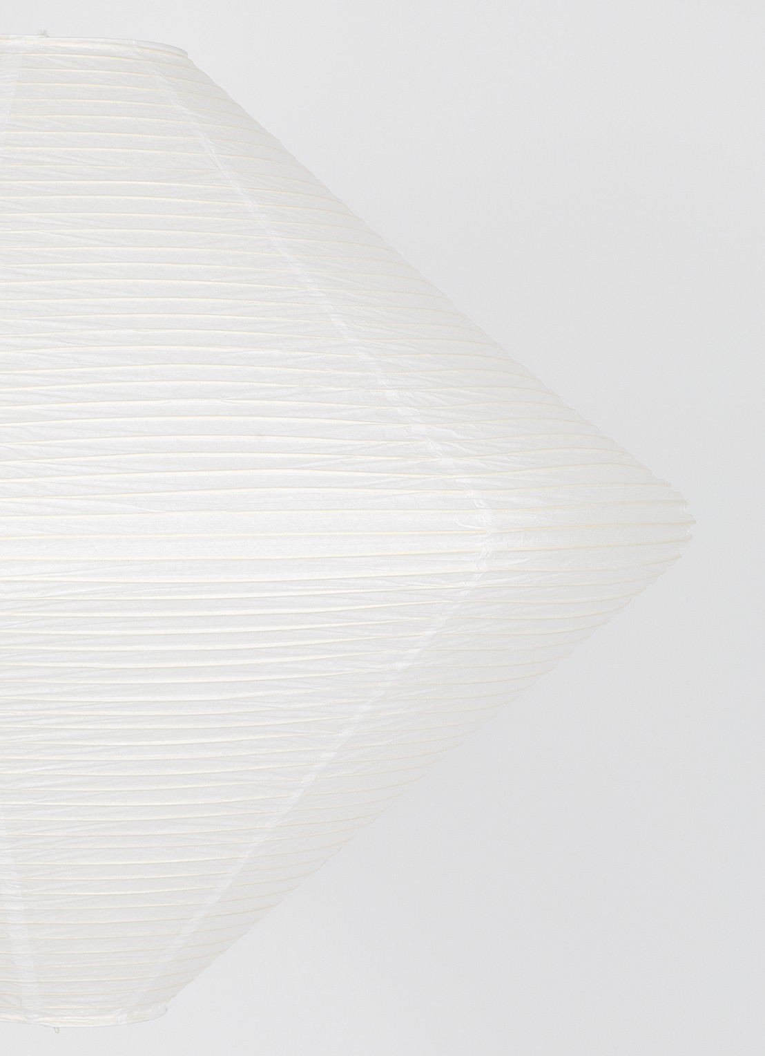 Hay Paper Shade Diamond lampenkap Ø80 cm - detail 2 wit
