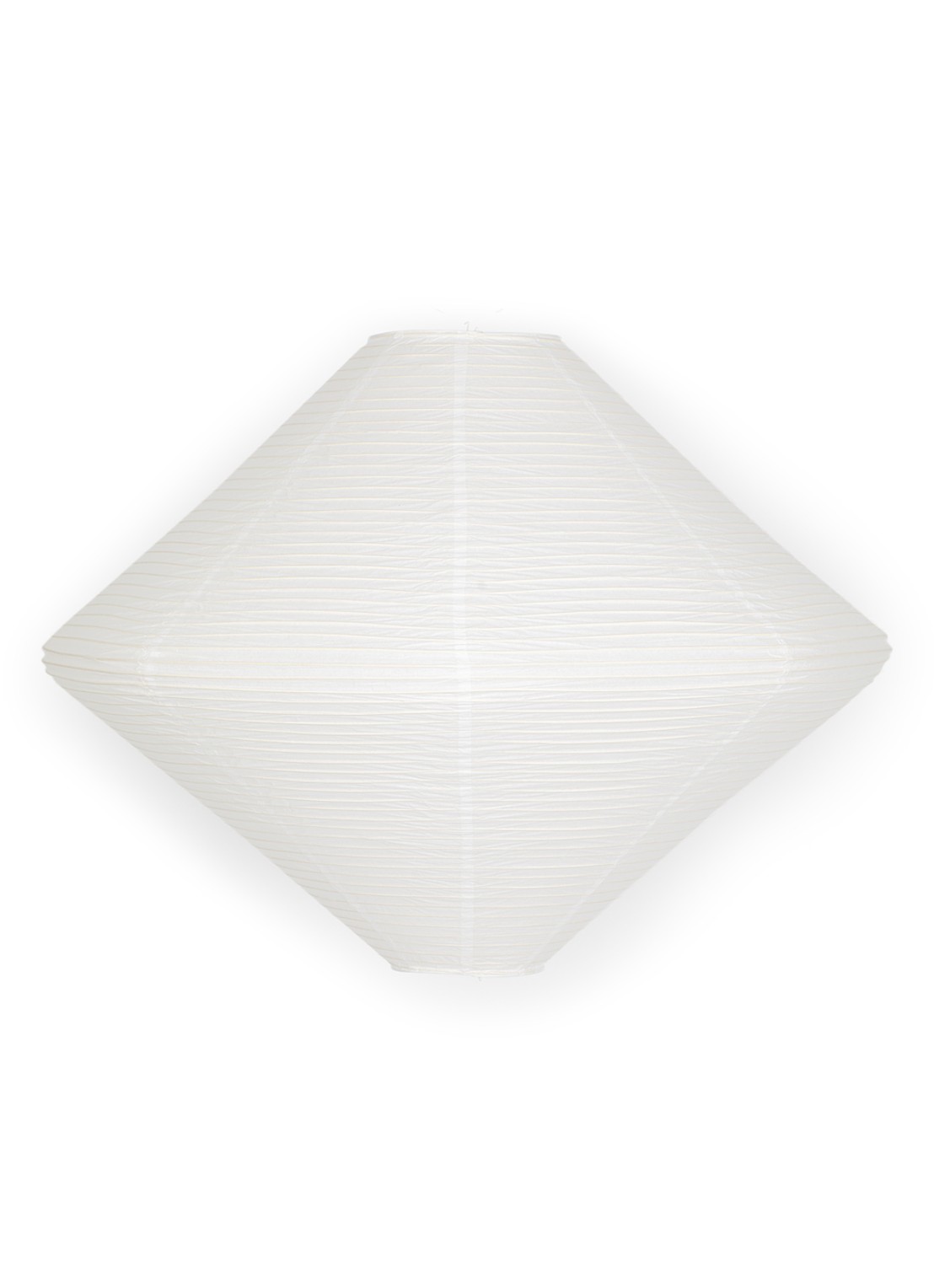 Hay Paper Shade Diamond lampenkap Ø80 cm - voorkant wit