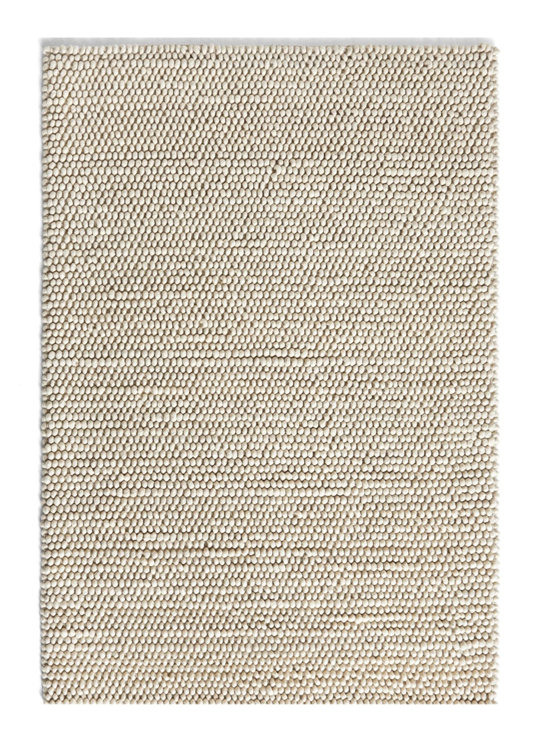 Hay Peas vloerkleed 140 x 200 cm - voorkant grijs