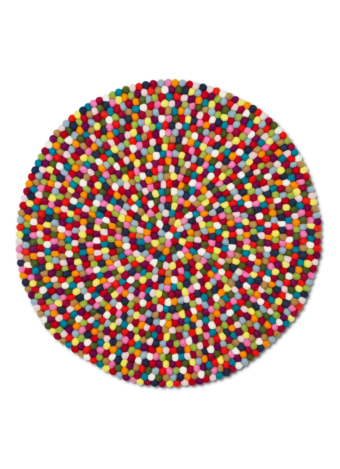 Hay Pinocchio Multi colour vloerkleed 140cm - voorkant 4 multi