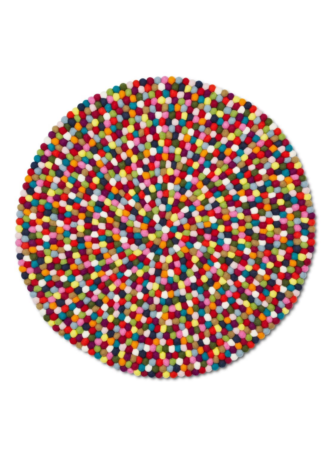 Hay Pinocchio vloerkleed 90 cm - voorkant multicolor