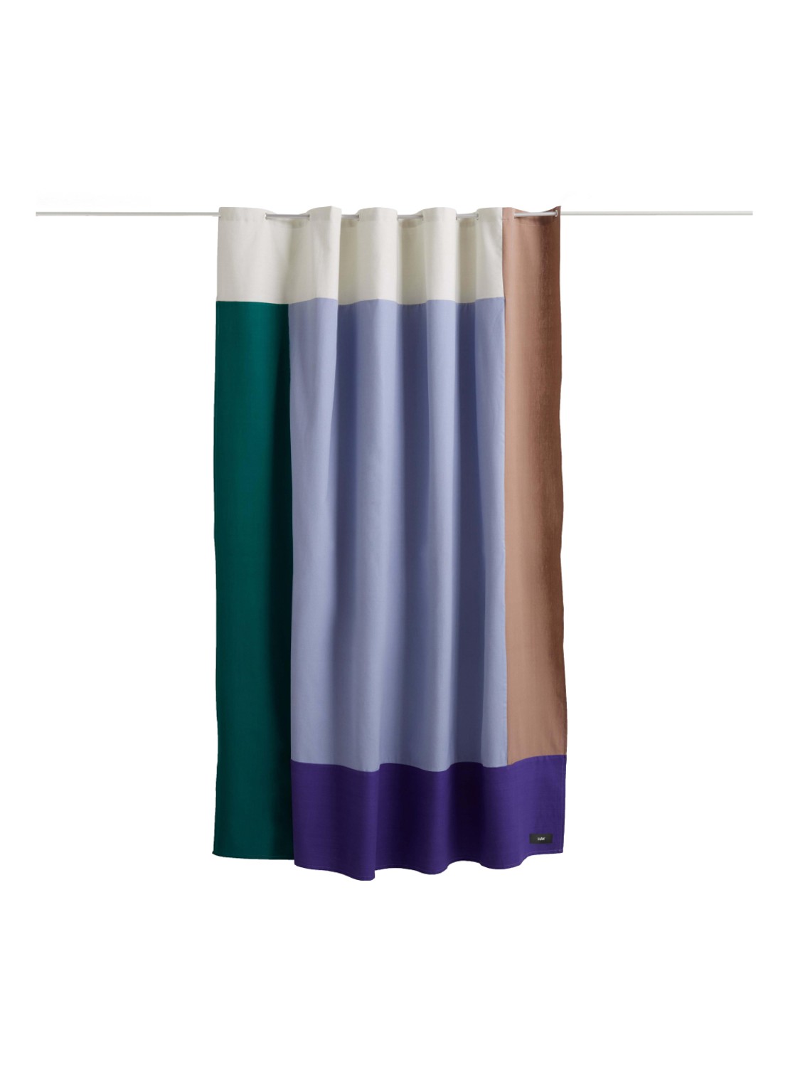 Hay Pivot douchegordijn 200 x 180 cm - voorkant blauw