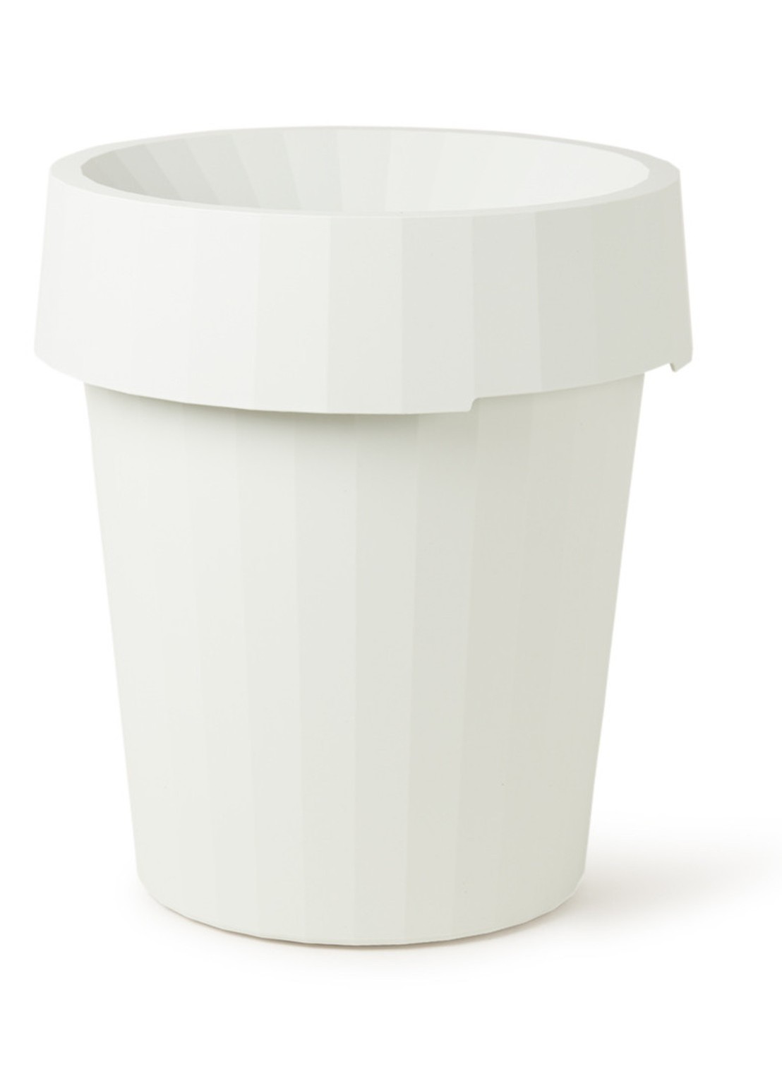 Hay Shade Bin prullenbak 14 liter - voorkant gebroken wit