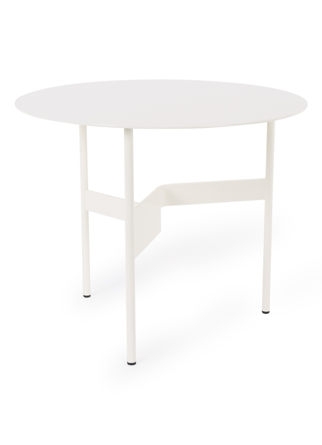 Hay Shim salontafel 54 cm - voorkant gebroken wit