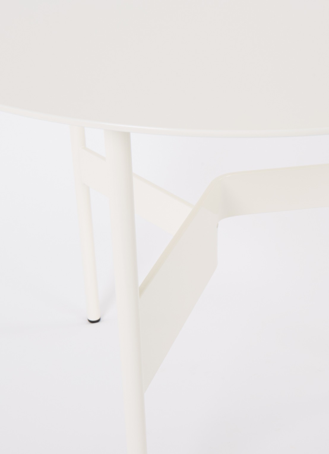 Hay Shim salontafel 54 cm - voorkant 2 gebroken wit