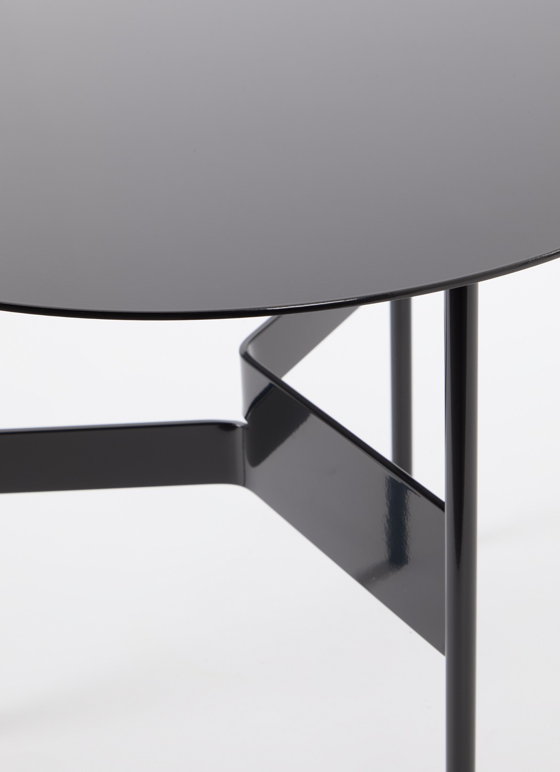 Hay Shim salontafel 54 cm - voorkant 2 zwart