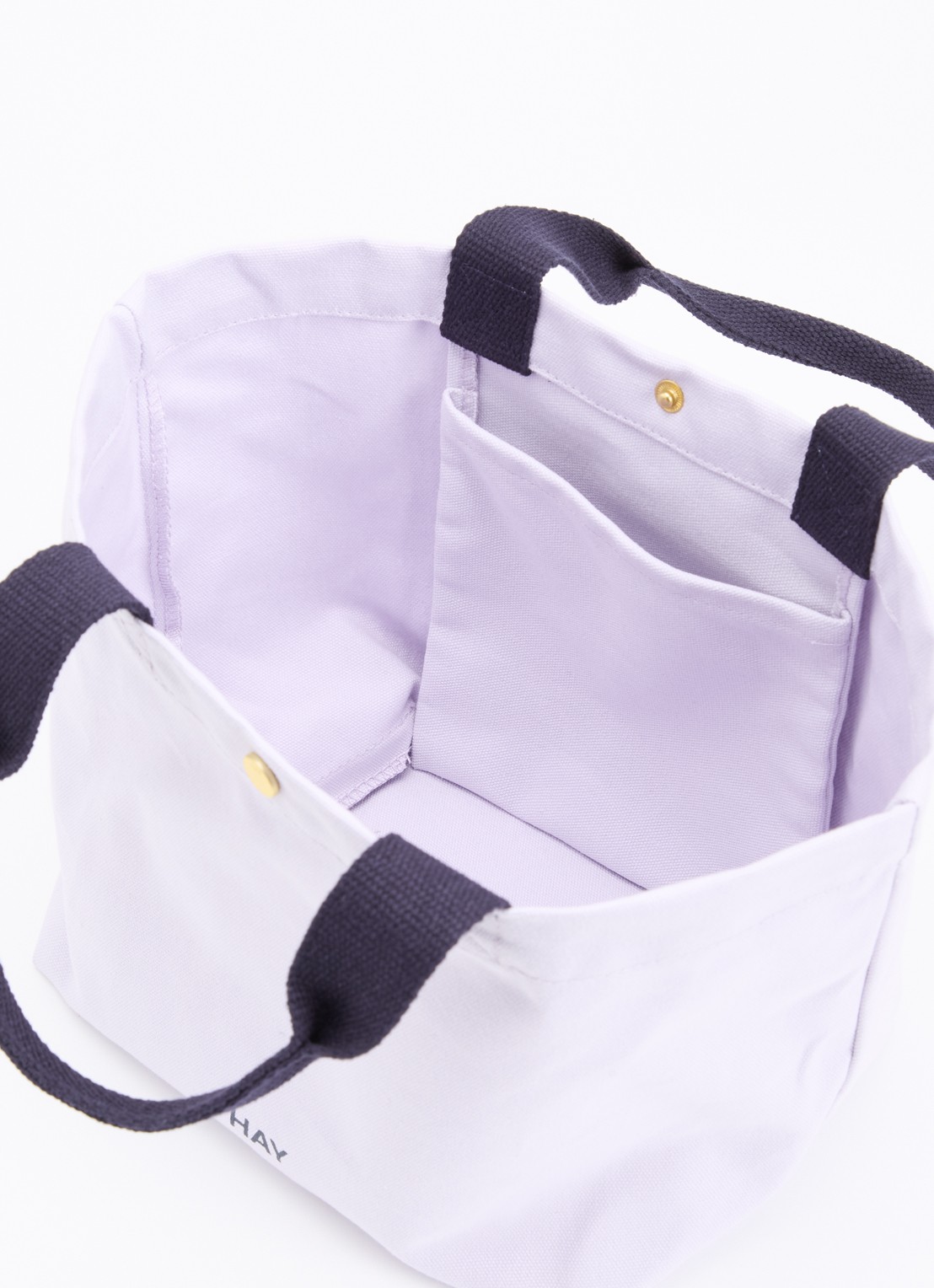 Hay Shopper met logo - detail 2 lila