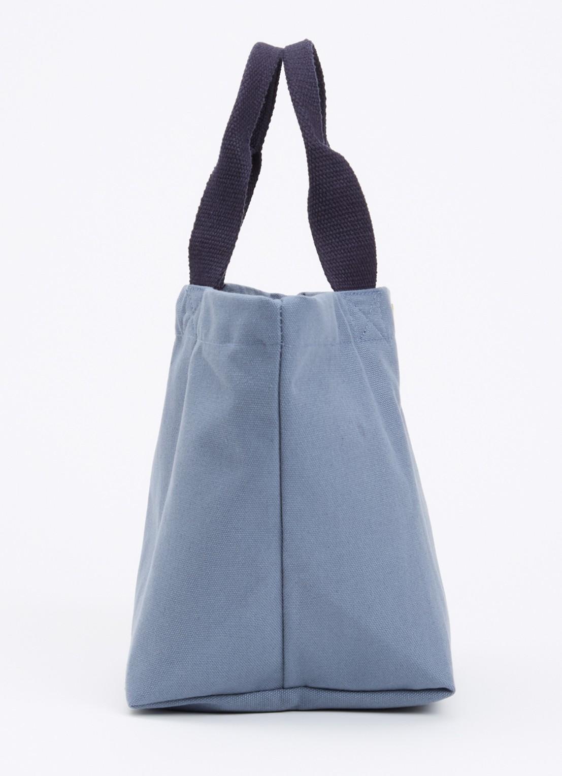 Hay Shopper met logo - detail 3 staalblauw