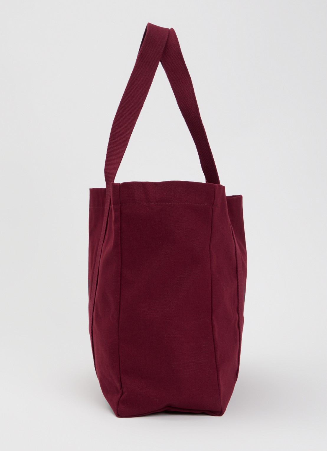Hay Shopper met logo - detail 4 bordeauxrood