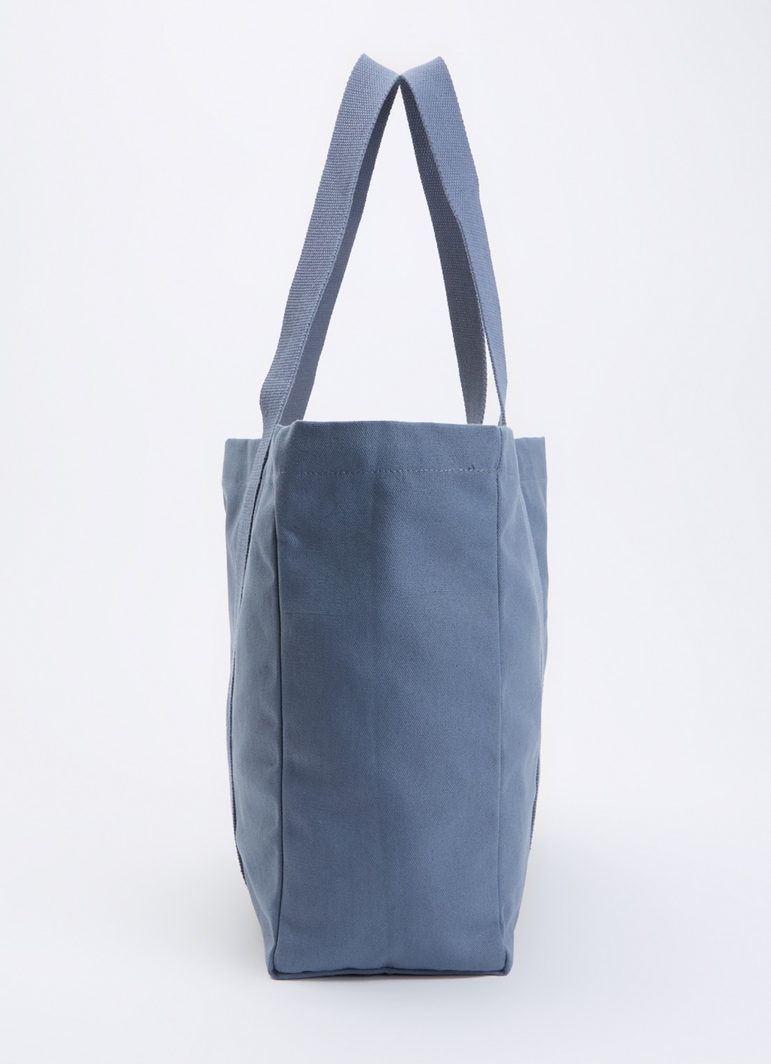 Hay Shopper met logo - detail 3 staalblauw