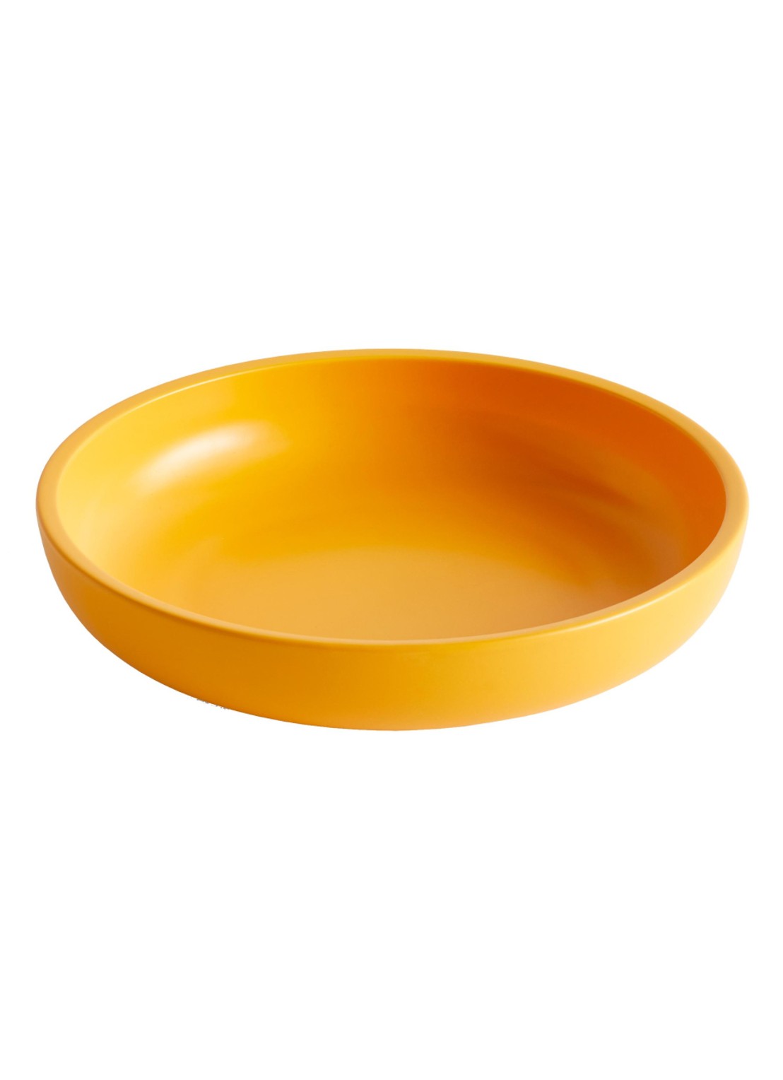 Hay Sobremesa fruitschaal L Ø25 cm - voorkant geel