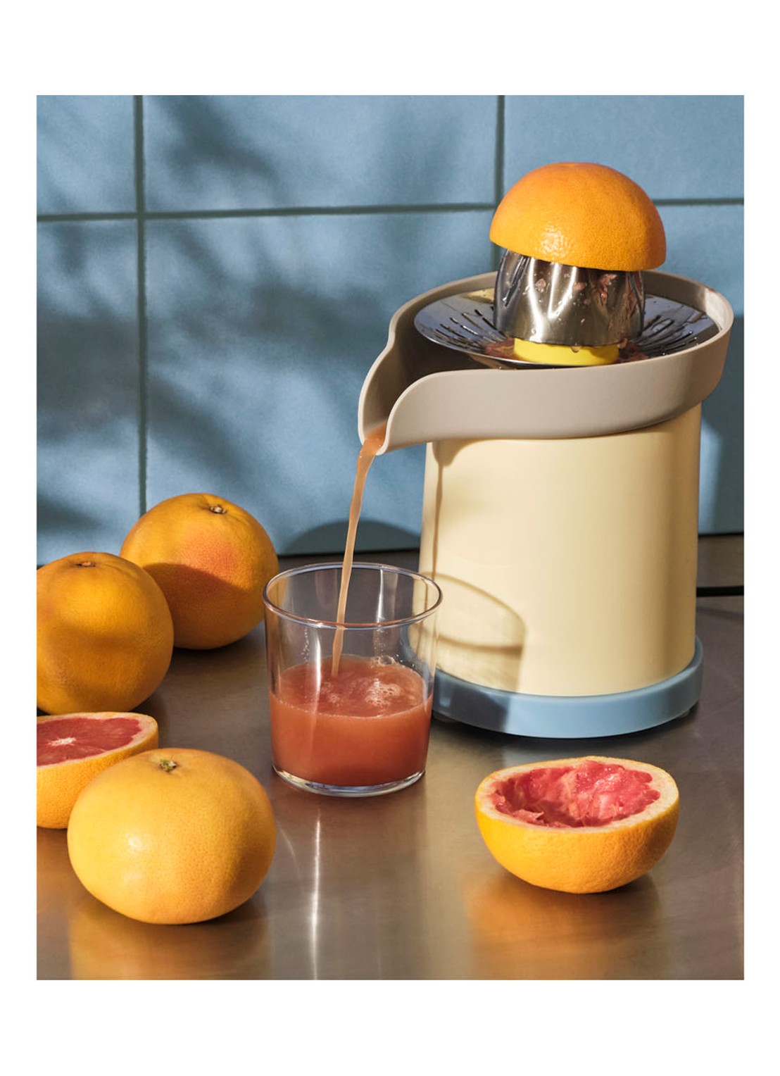 Hay Sowden Juicer citruspers 541399 - voorkant 7 vanillegeel