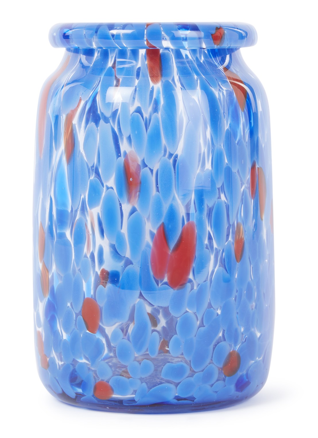 Hay Splash vaas medium 22,5 cm - voorkant 2 blauw
