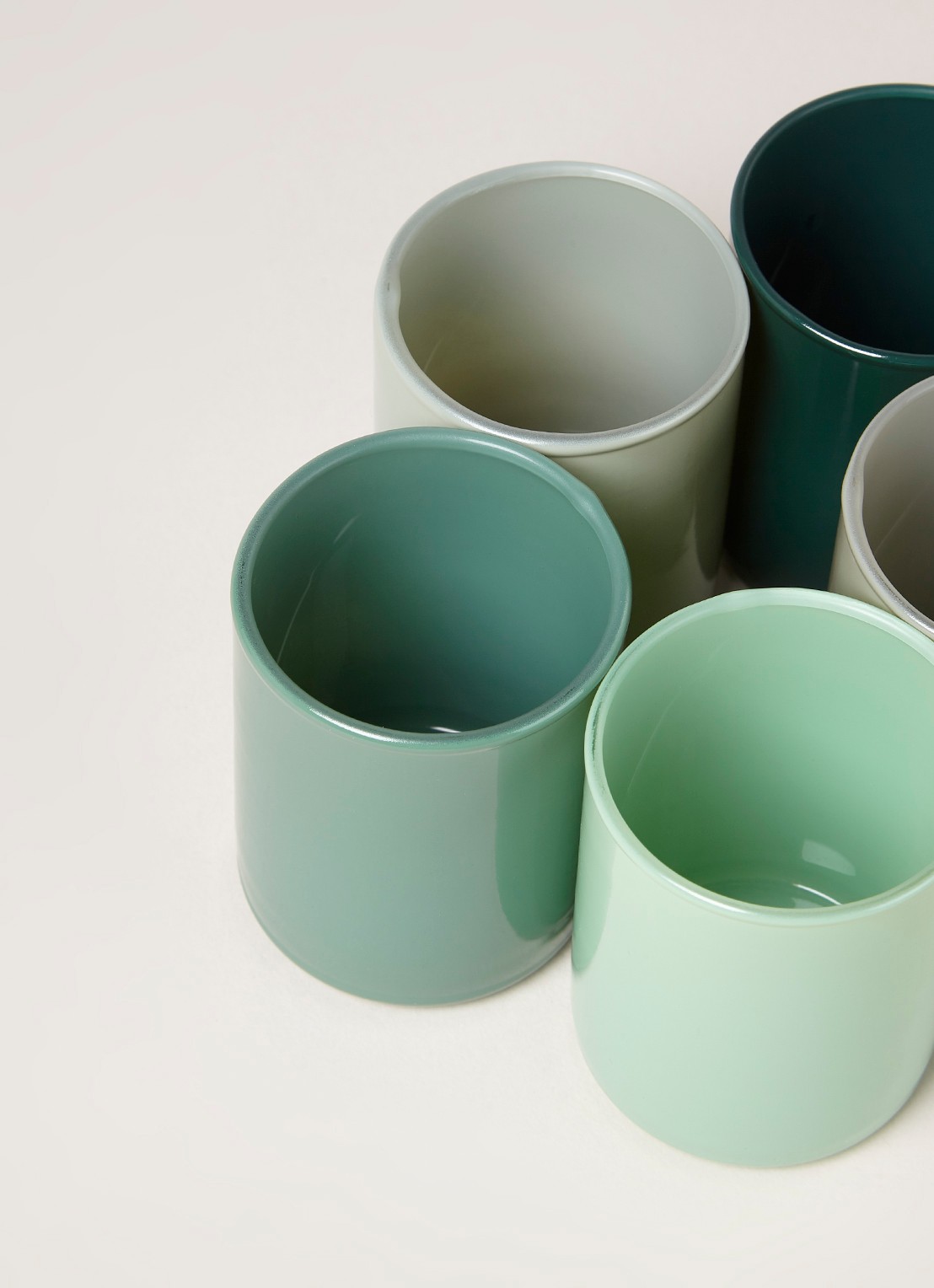 Hay Spot Votive waxinelichthouder set van 5 - detail 3 groen