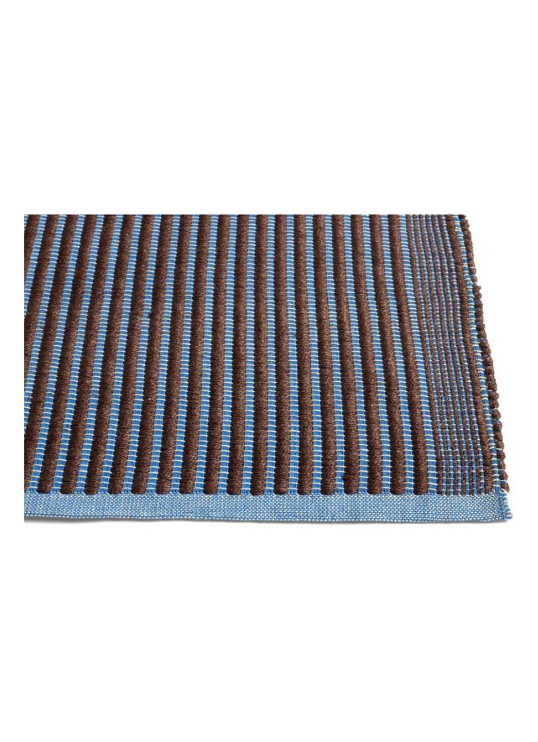 Hay Tapis vloerkleed 80 x 200 cm - voorkant donkerblauw