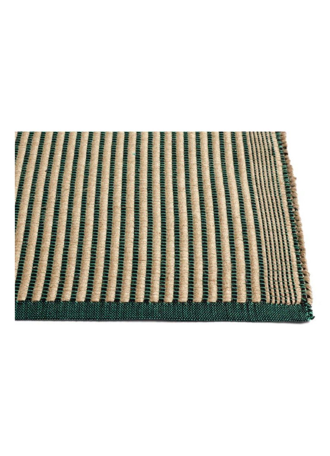 Hay Tapis vloerkleed 80 x 200 cm - voorkant groen