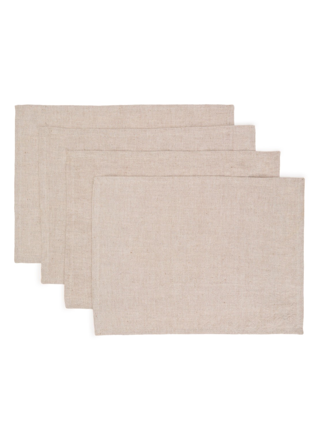 Hay Tavolo servet 31 x 43 cm set van 4  - voorkant donkerbeige
