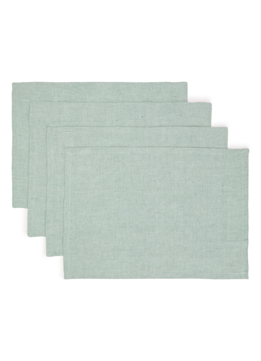 Hay Tavolo servet 31 x 43 cm set van 4  - voorkant groen