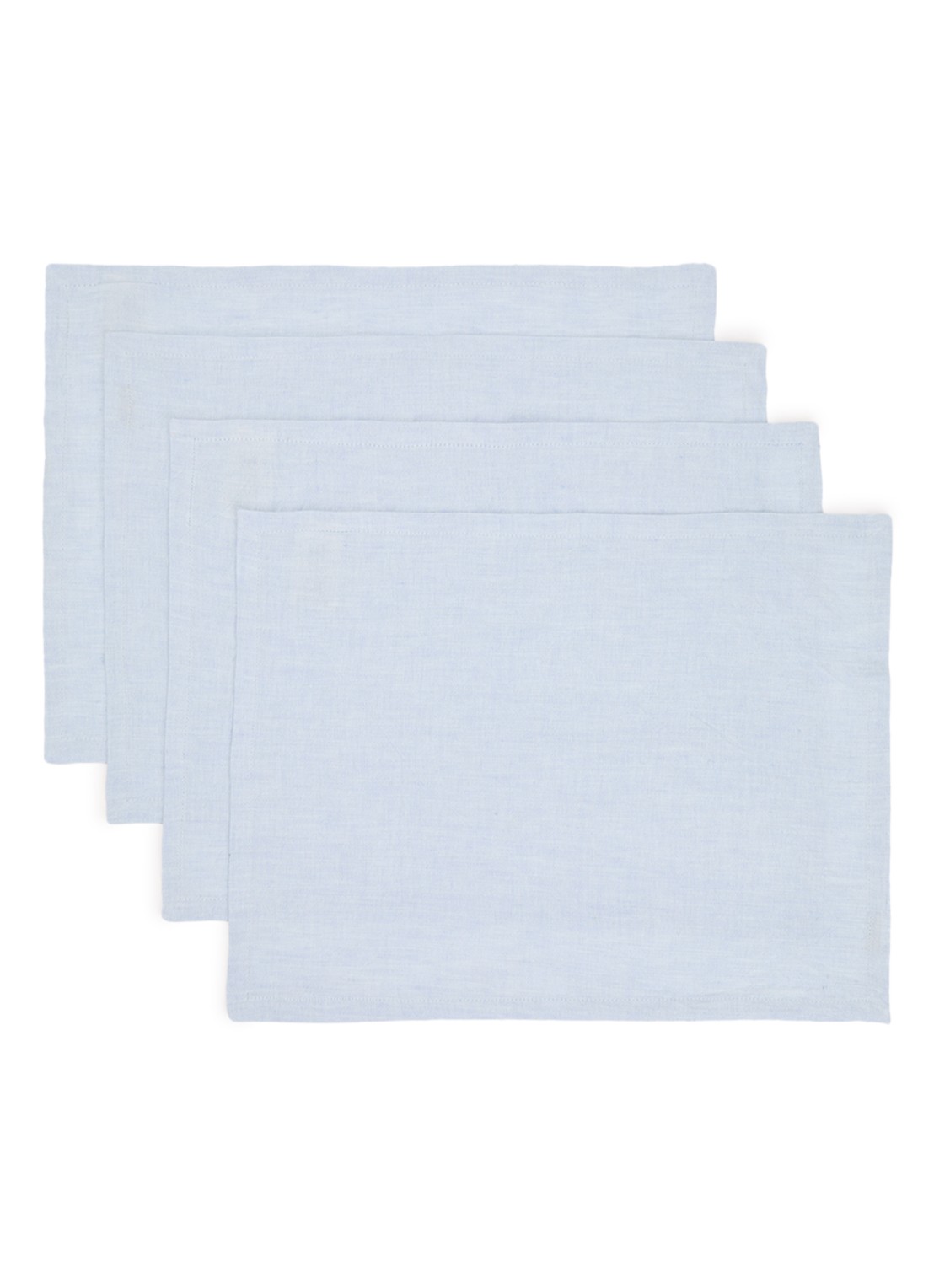 Hay Tavolo servet 31 x 43 cm set van 4  - voorkant lichtblauw