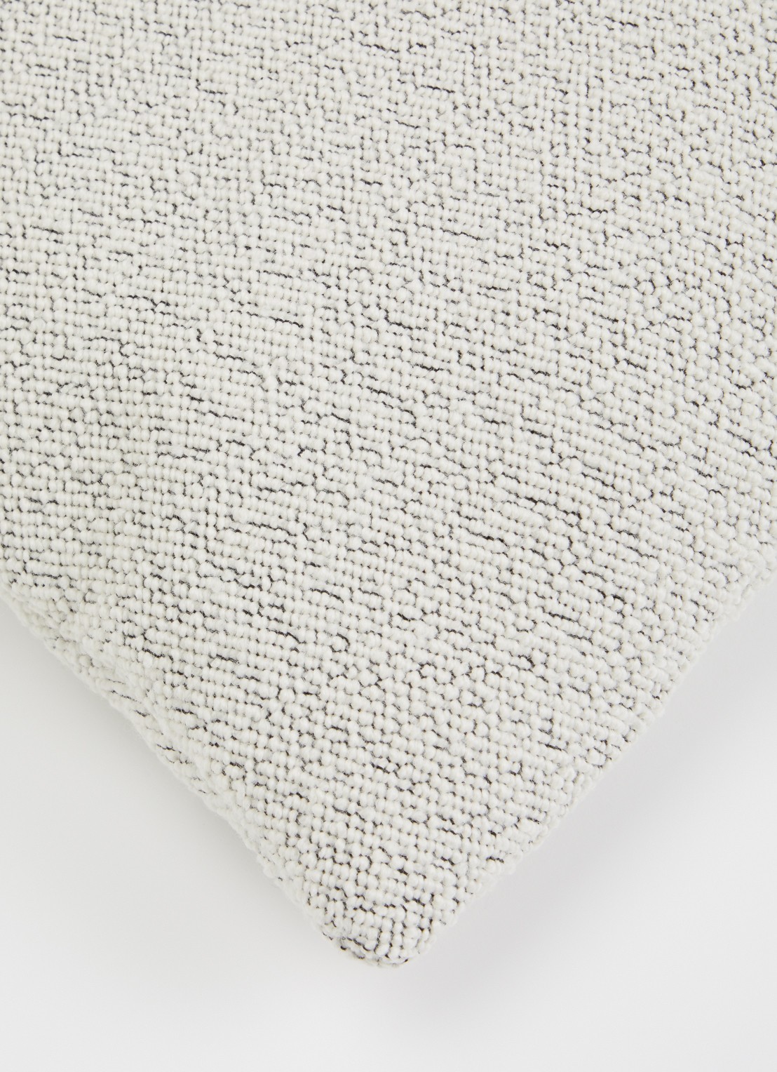 Hay Texture sierkussen 50 x 50 cm - detail 4 gebroken wit