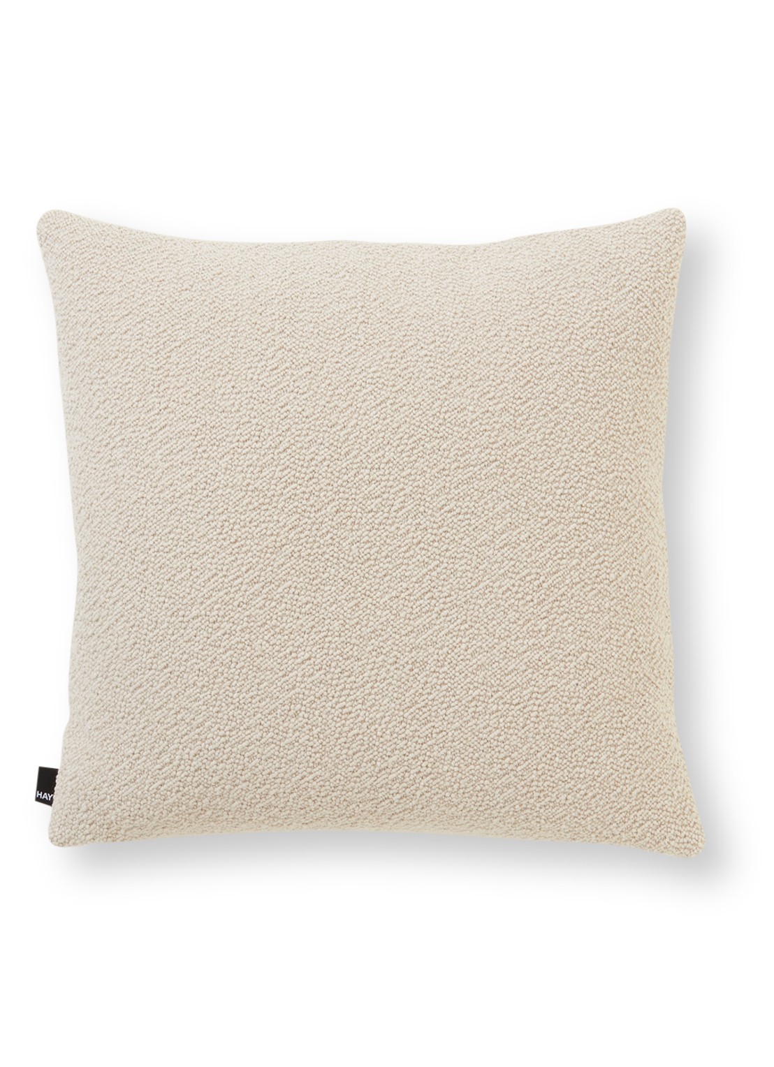 Hay Texture sierkussen 50 x 50 cm - voorkant gebroken wit