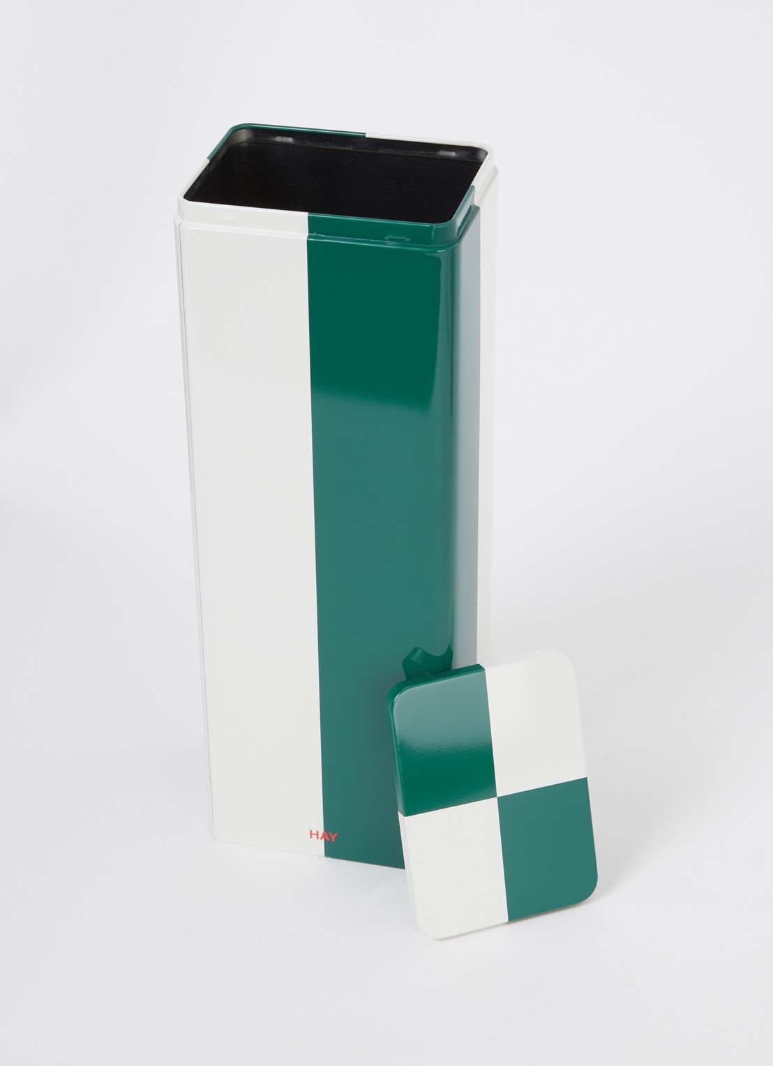 Hay Tin Container Slim blik - voorkant 2 groen