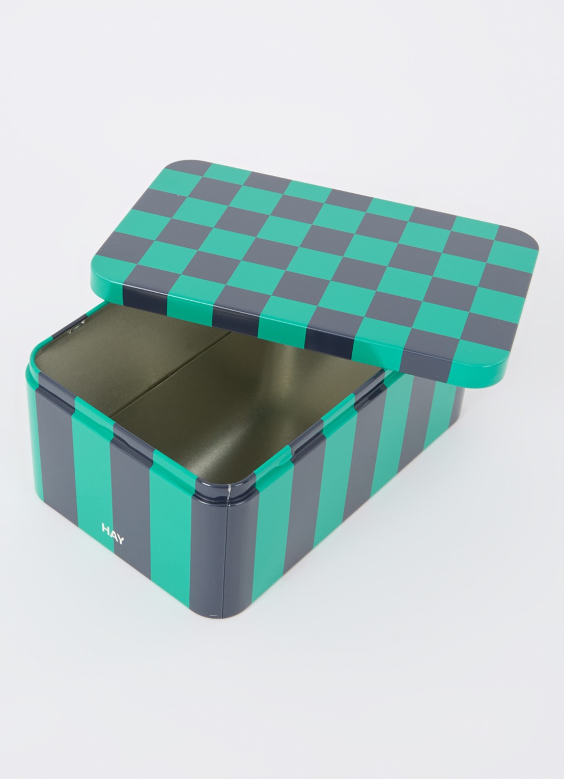 Hay Tin Container Small blik - detail groen