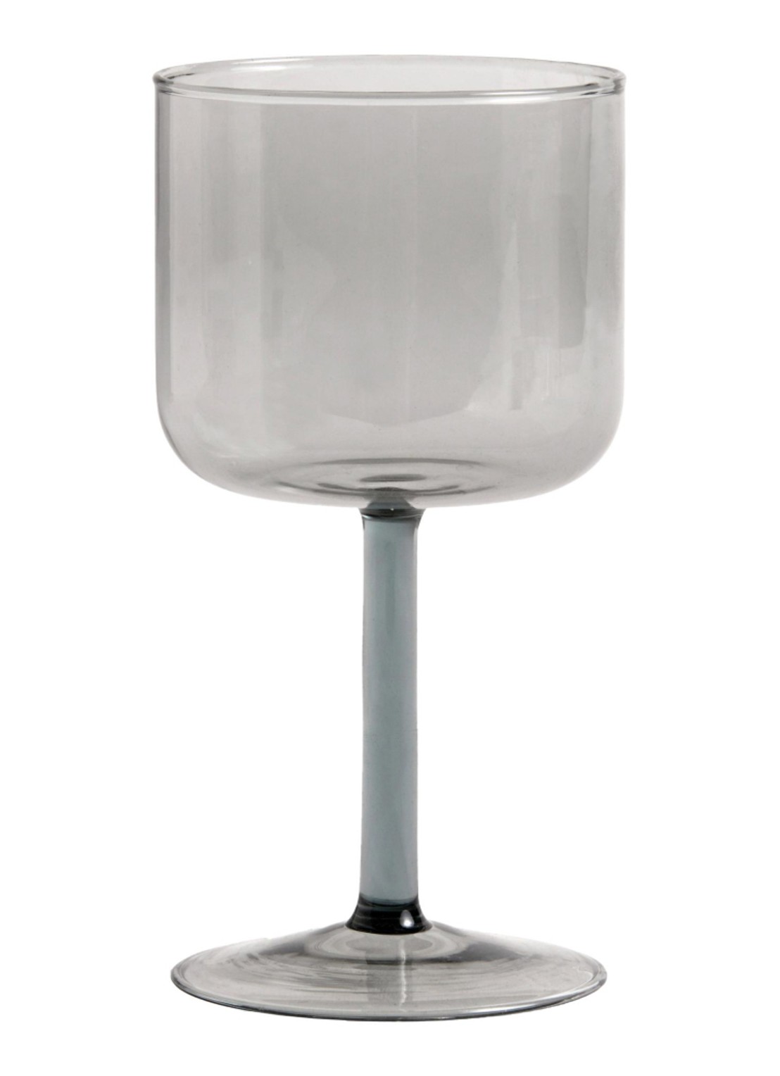 Hay Tint wijnglas set van 2  - voorkant grijs