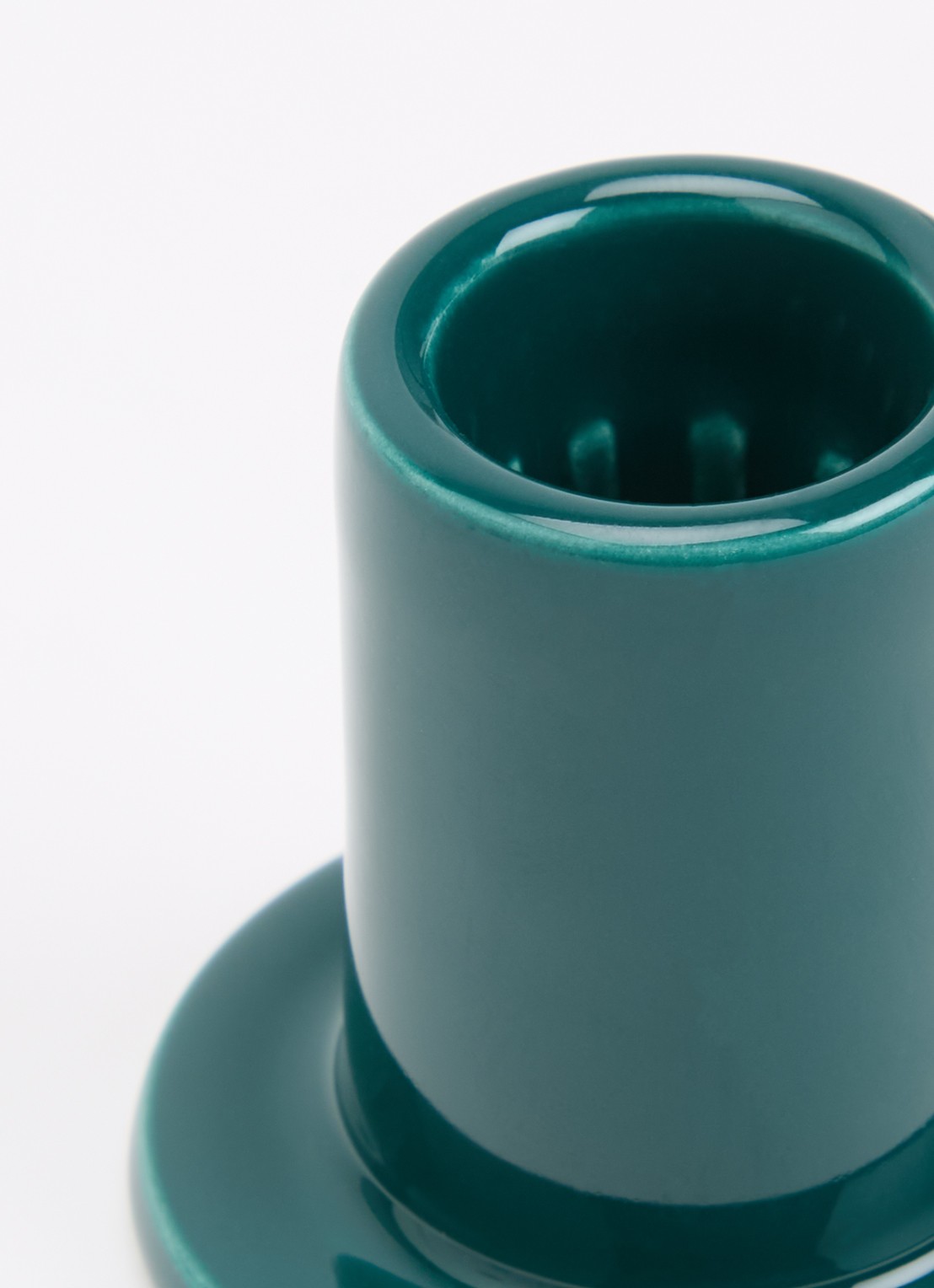 Hay Tube kandelaar 5 cm - voorkant 2 groen