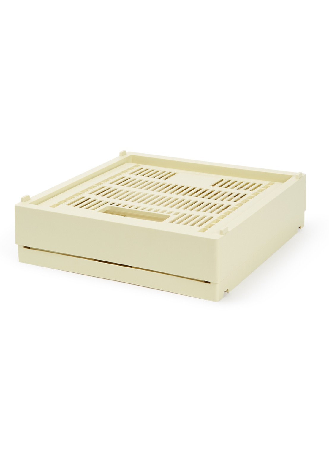 Hay Vouwkrat 31 cm - voorkant lichtgeel