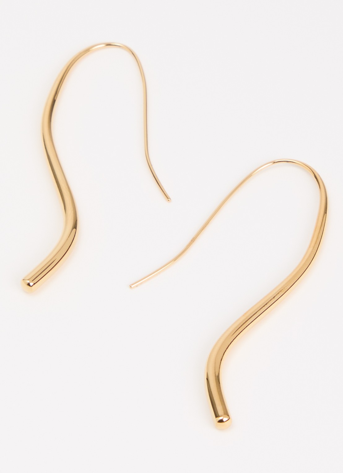 Heaven Mayhem Lenora oorhangers verguld - detail goud