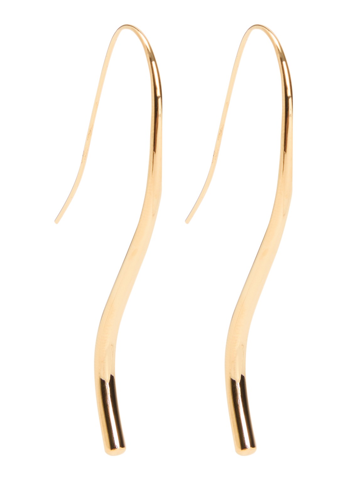 Heaven Mayhem Lenora oorhangers verguld - voorkant 3 goud