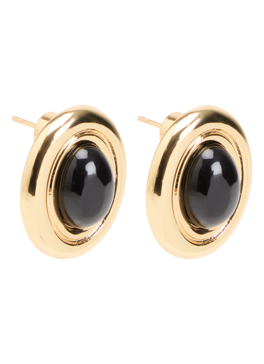 Heaven Mayhem Prize oorstekers met kristal - voorkant 3 zilver