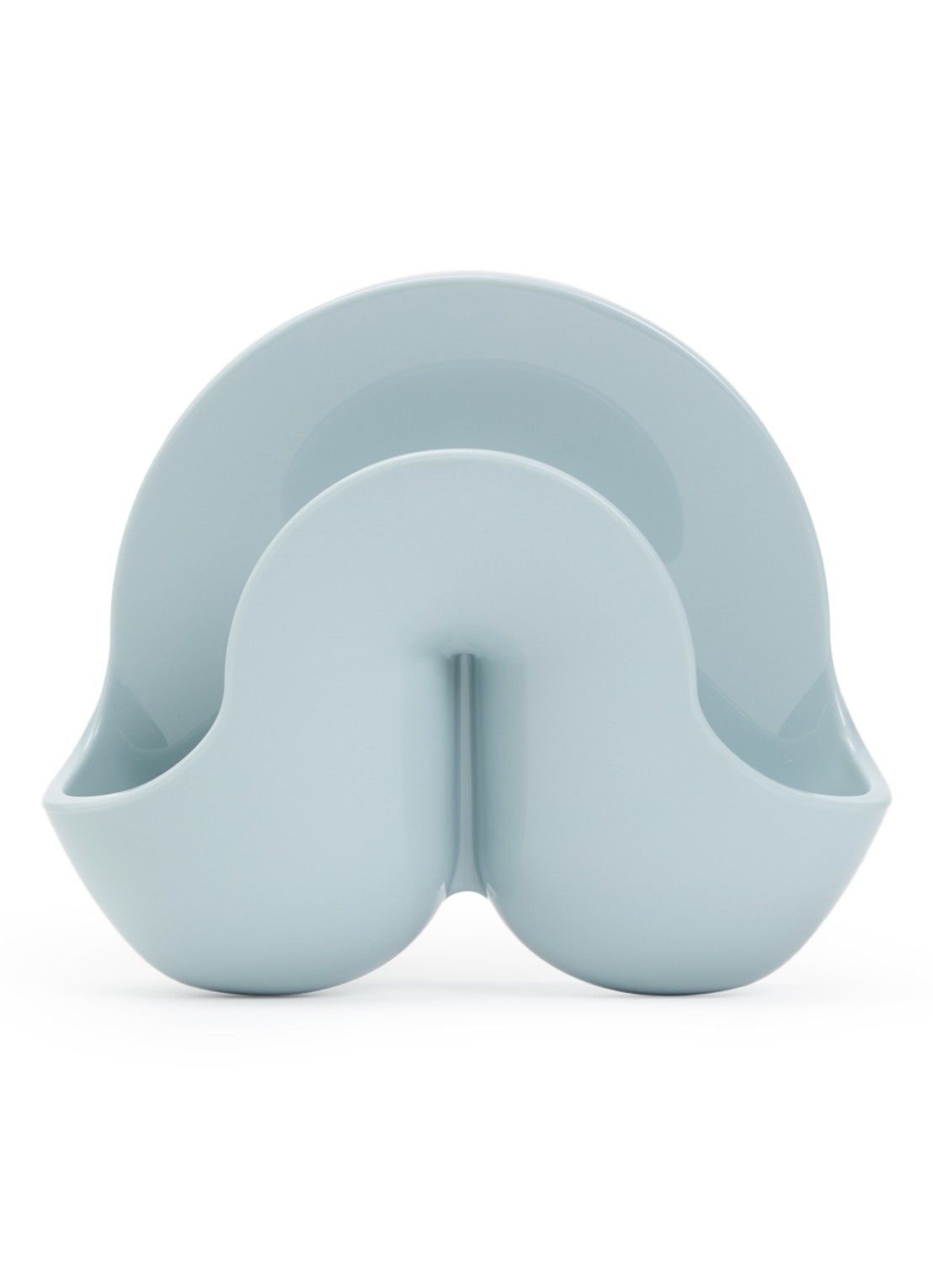 Heller Swell Mini kapstok 19 cm - voorkant lichtblauw